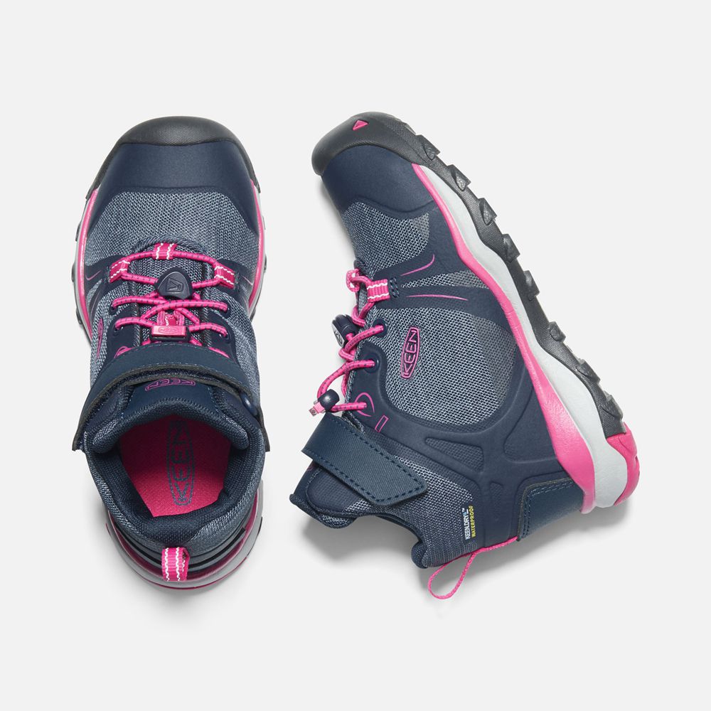 Keen Outdoor Bot Çocuk Mavi/Pembe - Terradora Ii Waterproof - Türkiye DCIL08537